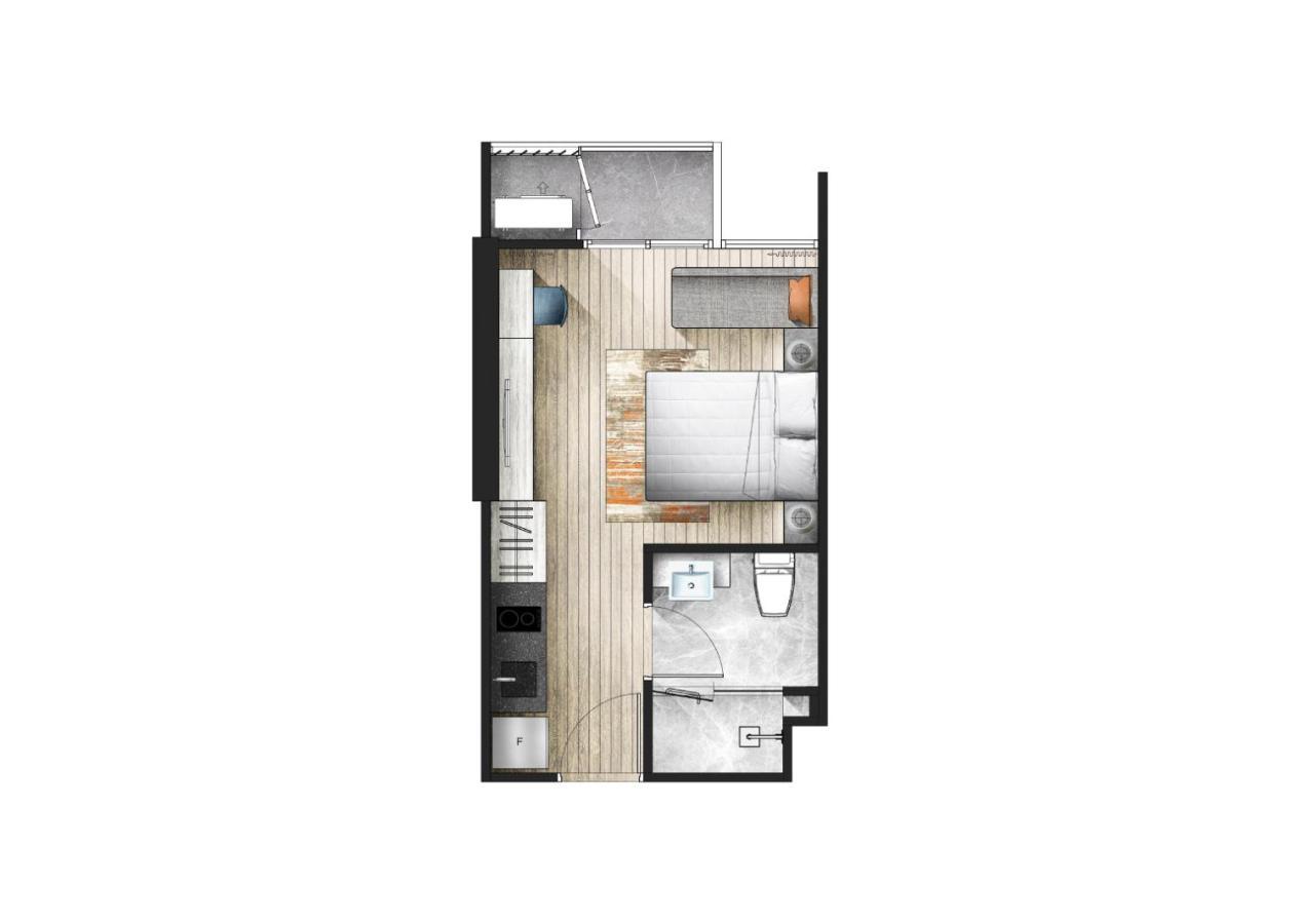 Huahin Dusitd2 Residences, Apartments Near Beach Экстерьер фото